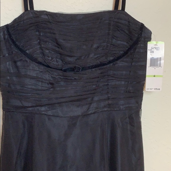 NWT Evan Picone Little Black Dress - Picture 13 of 14